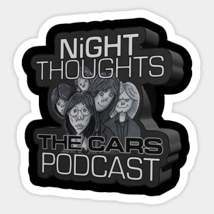 NiGHT THOUGHTS 3D Sticker